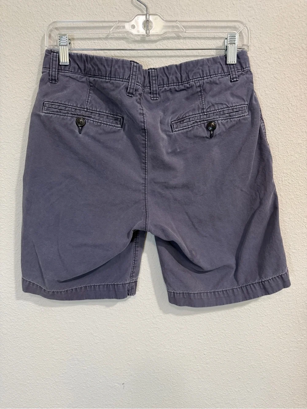 H&M Men's Flat Front Chino Shorts — Charcoal